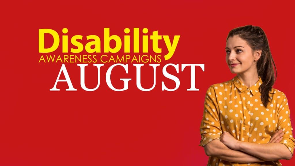 Disability Awareness Campaigns August 2020