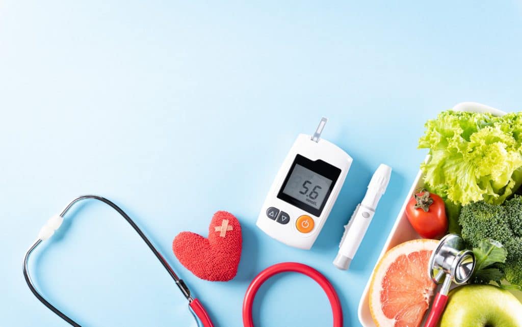 diabetes healthy food glucose meter